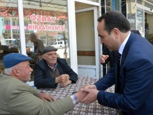 AK Parti Milletvekili Adayı Akif Özkaldı Çobanlar İlçesini Ziyaret Etti