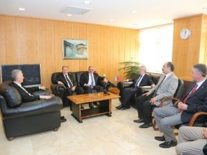 Vali Karaloğlu’ndan Rektör Ulcay’a İade-i Ziyaret