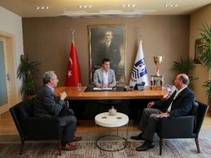 Bağımsız Adaydan Başkan Kocadon’a Ziyaret