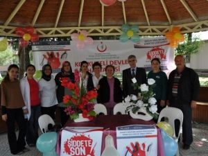 Korkuteli’de “Sağlıkta Şiddete Hayır” Açıklaması