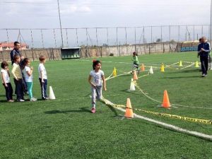 Koçarlı’da Çocuk Oyunları Şenliği Renkli Görüntülere Sahne Oldu