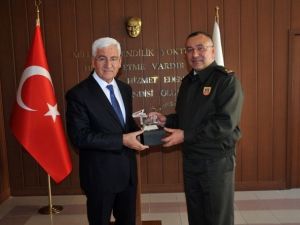 Jandarma Bölge Komutanı Alpar’dan Vali Koca’ya Ziyaret