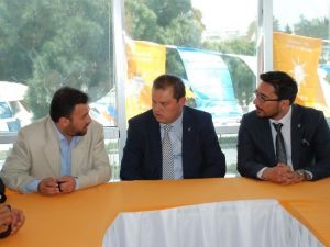 AK Parti Adayı Öz Didim’de Sanayi Esnafını Ziyaret Etti