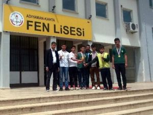 Kahta Fen Lisesi İl Birincisi Oldu