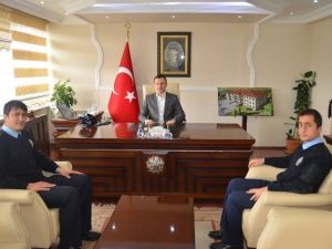 Kaymakam Zengin’e Trafik Haftası Ziyareti