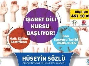 Kurumlar Arası İş Birliğiyle İşaret Dili Kursu