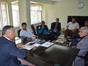 Spor-der İl Müdürü Bağcı’yı Ziyaret Etti