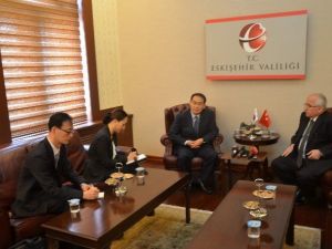 Kore Büyükelçisi Cho’dan Vali Tuna’ya Ziyaret