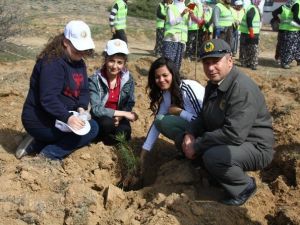 Alpu’daki Kutlu Doğum Ormanına 1444 Fidan Dikildi