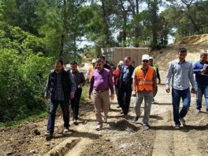 DSİ 13. Bölge Müdürü Özgür, Gazipaşa’daki İnşaatları İnceledi