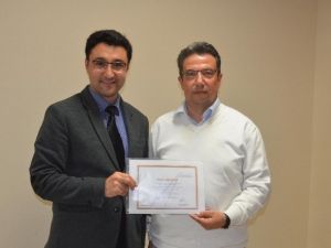 Ymtk Doktora Tezi Birincilik Ödülünü Yrd. Doç. Dr. Erdem Doğan Aldı