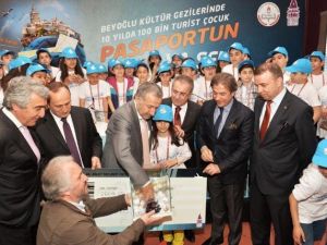 Beyoğlu’ndaki Çocuk Turist Sayısı 100 Bine Ulaştı