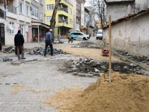 Süleymanpaşa’da Yol Yapım Çalışmaları Devam Ediyor
