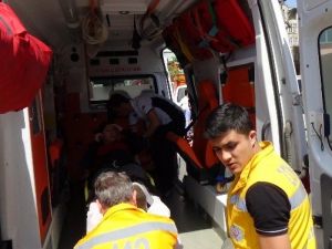 Hamile Kadına Otomobil Çarptı