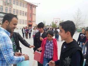 Ereğli Belediyesi TEOG Sınavına Giren Öğrencileri Unutmadı