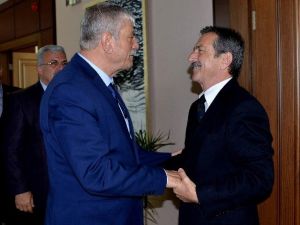 DİSK Genel Başkanı Beko’dan Başkan Ataç’a Ziyaret