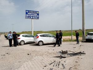 Midyat’ta Zincirleme Trafik Kazası: 1 Yaralı