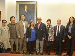 Çinli Sanatçılar Büyükerşen’i Ziyaret Etti