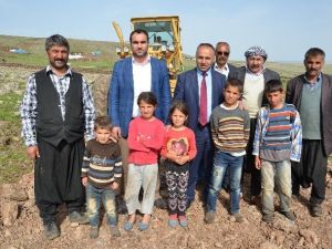 Siverek’te Yol Yapım Çalışmaları