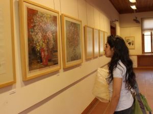 “Doğu’dan Gelen Esinti” İsimli Sergi Çağdaş Sanatlar Müzesi’nde Açıldı