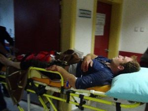 Ot Biçerken Ayağını Patpata Kaptırdı