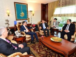 Gökçek, Tataristan Cumhurbaşkanı Minnihanov’u Ağırladı