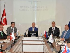 Mersin İstihdam Ve Mesleki Eğitim Kurulu Toplantısı Yapıldı