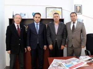 İshak Gazel İHA’yı Ziyaret Etti