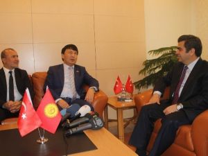 Kırgızistan Cumhuriyeti Ankara Büyükelçisinden Vali Düzgün’e Ziyaret