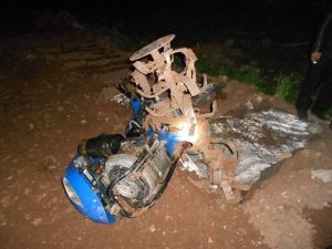 Adıyaman’da Çapa Motorunun Altında Kalan Kişi Ağır Yaralandı