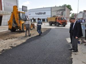 İnegöl Yollarına Makyaj