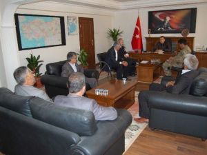 Samsat’ta Seçim Güvenliği Toplantısı Yapıldı