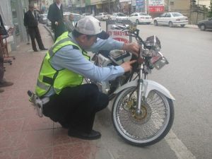 Niksar’da Trafik Ekipleri Motosiklet Uygulaması Yaptı