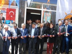 AK Parti Gerger İlçe Karargahının Açılışı Yapıldı