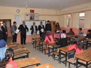 Çatak’ta TEOG Sınavı Tamamlandı