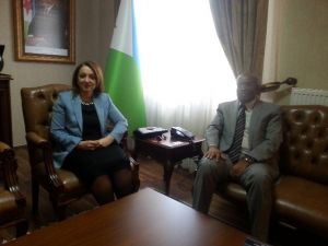 Emine Atasoy: "Türkiye Cumhuriyeti İle Cibuti Cumhuriyeti Arasında Ekonomik Ve Ticari İlişkilerimiz Güçlenecek"