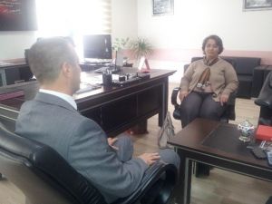 AK Parti Milletvekili Adayı Sıvacı, Kamu Hastaneler Birliğini Ziyaret Etti