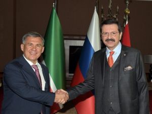 Tataristan İle Ticareti Büyütecek İmzalar Atıldı