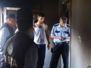 Şanlıurfa’da Suriyelilerin Kaldığı Evde Yangın Çıktı