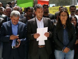 Silvan’da Baraj Yapımına Protesto