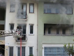 Düzce’de Kalıcı Konutlarda Yangın