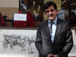 Pilot Kalemle Erzurum’u Çizdi