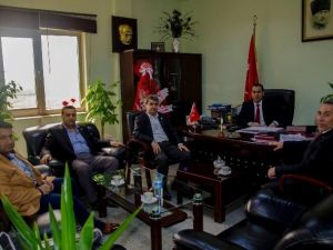 Cizre Kuyumcular Derneği’nden Hastane Başhekimi Erzen’e Ziyaret