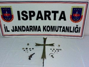 24 Parça Tarihi Eser Ele Geçirildi