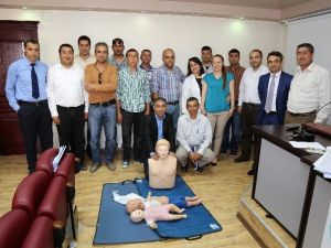 Mezitli Belediyesi Personeline ‘Temel İlkyardım Eğitimi’ Verildi