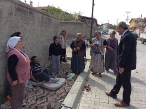 Başkan Şahiner Vatandaşları Dinledi