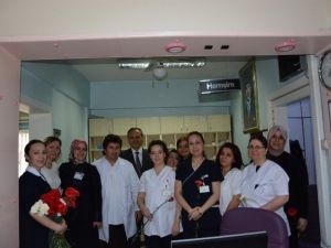 Çekirge Devlet Hastanesi’nde Ebeler Haftası Coşkusu