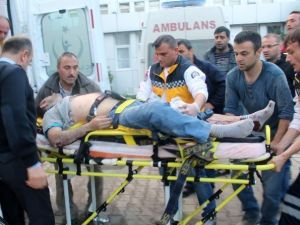 Gümüşhane’de İş Kazası: 1 Yaralı