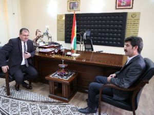 Eş Başkan Kaya Duhok’ta Temaslarda Bulundu