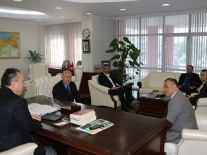 ATSO’dan Vali Fidan’a Hayırlı Olsun Ziyareti